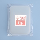 Органайзер с крышкой, для гигиенических принадлежностей, 14×9.5×3.5 см, прозрачный - Фото 5