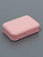 Органайзер с крышкой, для гигиенических принадлежностей, 14×9.5×3.5 см, розовый - Фото 1