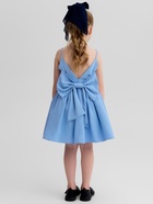 Платье для девочки, MINAKU :Party Dress, цвет голубой, рост 116 см - Фото 9
