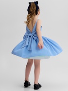 Платье для девочки, MINAKU :Party Dress, цвет голубой, рост 116 см - Фото 10