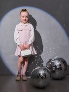 Сарафан для девочки, MINAKU :Party Dress, цвет розовый, рост 104 см - фото 808412665