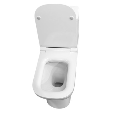 Унитаз моноблок Comforty CF3C6328P, универсальный выпуск, дюропласт, 2-реж. арматура