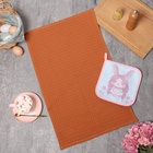 Набор кухонный «Этель» Bright day, прихватка 19×19 см, полотенце 35×60 см, вафля - Фото 2