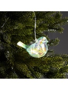 Ёлочная игрушка светодиодная «Снегирь», 10×17 см, 5 LED, от батареек ААх2, свечение тёплое белое - Фото 4