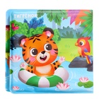 Книжка для ванны для купания с игрушками «Зверята», набор для купания - Фото 6