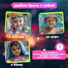 Набор игрушек для купания в ванной «Кубики световые», 12 шт. - Фото 5