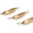 Блесна вертикальная "Яман" Жучок, размер 25 мм, 1.5 г, цвет латунь (комплект 6 шт) - фото 27825304