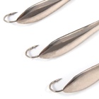 Блесна вертикальная "Яман" Идеальная, размер 40 мм, 4.5 г, цвет никель (комплект 6 шт) - фото 28160579