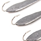 Блесна вертикальная "Яман" Идеальная, размер 40 мм, 4.5 г, цвет никель (комплект 6 шт) - фото 28160581