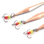 Блесна вертикальная "Яман" Киллер с тройником, размер 40 мм, 3.5 г, цвет медь (комплект 6 шт) - фото 27825314