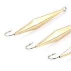 Блесна вертикальная "Яман" Киллер, размер 40 мм, 3.5 г, цвет латунь (комплект 6 шт) - фото 27825320