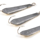 Блесна вертикальная "Яман" Клопик ,размер 25 мм, 1.7 г, цвет латунь (комплект 6 шт) - фото 27825332