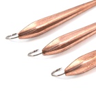 Блесна вертикальная "Яман" Лодочка большая, размер 60 мм, 9.5 г, цвет медь - фото 28226675