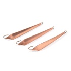 Блесна вертикальная "Яман" Уловистая, размер 45 мм, 3 г, цвет медь (комплект 6 шт) - фото 27825372