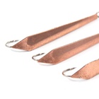 Блесна вертикальная "Яман" Уловистая, размер 45 мм, 3 г, цвет медь (комплект 6 шт) - фото 27825374