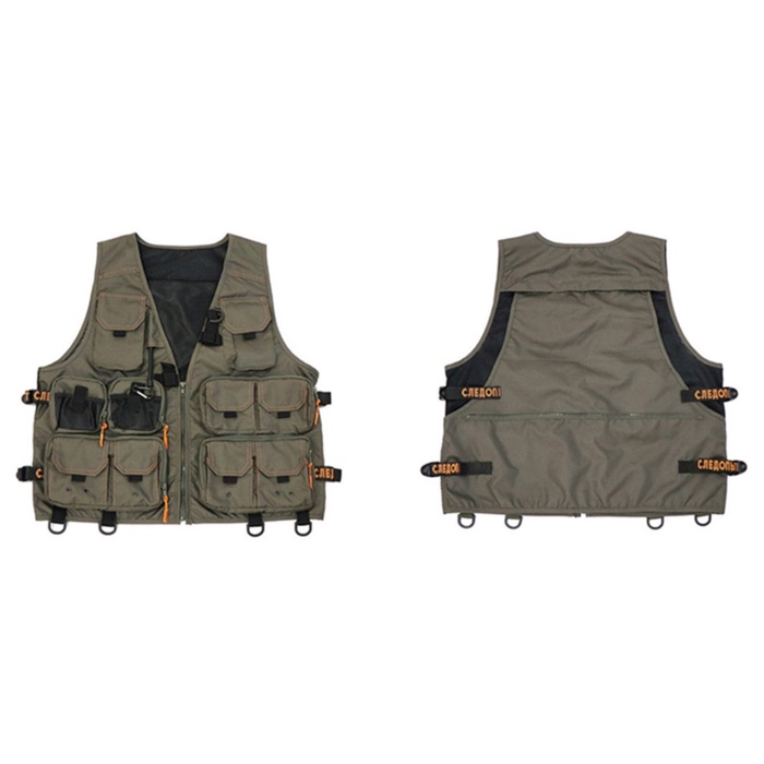 Жилет рыболовный "СЛЕДОПЫТ" Fishing Mesh Vest, р.XL