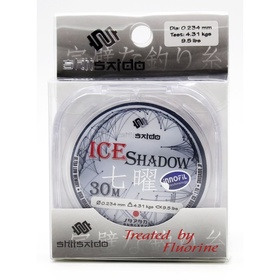 Леска Shii Saido Ice Shadow, L-30 м, d-0.105 мм, test-0.94 кг, прозрачная 10818338