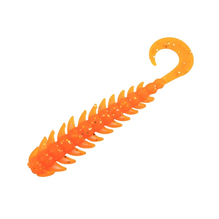 Твистер YAMAN PRO Ruff, р.7.6 см, цвет #03 - Carrot gold flake, уп.10 шт. - Фото 1