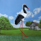 Садовая фигура из полистоуна «Журавль», 40×16×25 см - Фото 7