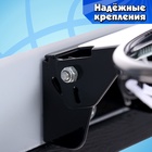 Баскетбольное кольцо с щитом «Настоящий мастер», мяч и насос в наборе, диаметр мяча 15 см, кольца 25 см - Фото 9
