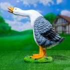 Садовая фигура "Гусь шипящий" 23х40х37см - Фото 2