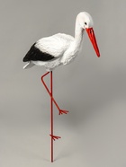 Садовая фигура из полистоуна «Аист», 81×65×20 см - Фото 10