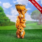 Садовая фигура из полистоуна «Белки с поилкой», 40×22×15 см - Фото 4