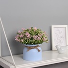 Искусственный цветок в горшке «Бувардия галант», 17×10 см, МИКС - Фото 3