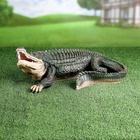 Садовая фигура из полистоуна «Крокодил», 20×50×28 см - Фото 10