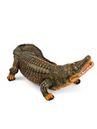 Садовая фигура из полистоуна «Крокодил», 20×50×28 см - Фото 5