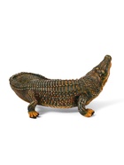 Садовая фигура из полистоуна «Крокодил», 20×50×28 см - Фото 6