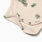 Боди детское «Крошка Я. Еловые веточки», рост 80-86 см - Фото 4