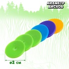 Пистолет «Дино», детский, стреляет дисками, МИКС - Фото 3