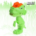 Пистолет «Дино», детский, стреляет дисками, МИКС - Фото 9