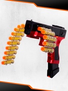 Пистолет «Глок», детский, аккумулятор, ленточная подача патронов, пули на присосках - Фото 7