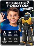 Радиоуправляемый робот «Герой. Умный робот», звуковые и световые эффекты, цвет золотой - Фото 4