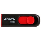 Флэш-накопитель A-DATA USB3.2 64GB AC008-64G-RKD BLACK/RED - фото 51675641