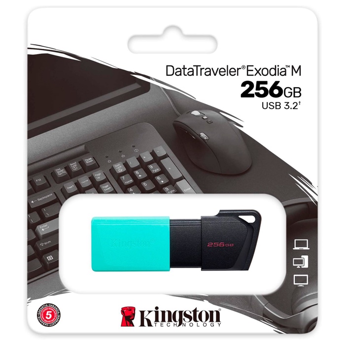 Флэш-накопитель KINGSTON USB3.2 256GB DTXM/256GB - фото 51675645