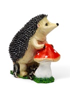 Садовая фигура из полистоуна «Ёж с грибом», 38×22×38 см - Фото 6