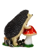Садовая фигура из полистоуна «Ёж с грибом», 38×22×38 см - Фото 7