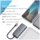 USB концентратор 9 в 1 (хаб) UGREEN 3 x USB 3.0, HDMI, VGA, RJ45 Gigabit, TF/SD, PD (40873) 108134 - фото 51675678 USB концентратор 9 в 1 (хаб) UGREEN 3 x USB 3.0, HDMI, VGA, RJ45 Gigabit, TF/SD, PD (40873) 108134 - фото 51675678