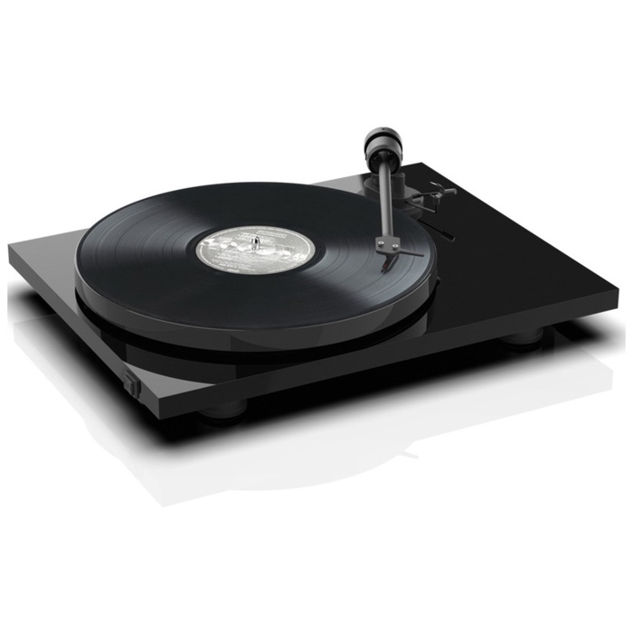 Виниловый проигрыватель PRO-JECT E1 High Gloss Black OM5e UNI - фото 51675753