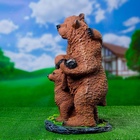 Садовая фигура из полистоуна «Мишки-семейка», 45×25×32 см - Фото 14