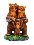 Садовая фигура из полистоуна «Мишки-семейка», 45×25×32 см - Фото 9