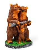 Садовая фигура из полистоуна «Мишки-семейка», 45×25×32 см - Фото 4