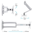 Кронштейн для LED/LCD телевизоров Kromax TECHNO-11W - фото 51677163