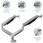 Кронштейн настольный для 2-x LED/LCD мониторов Kromax OFFICE-22 - фото 51677194 Кронштейн настольный для 2-x LED/LCD мониторов Kromax OFFICE-22 - фото 51677194