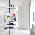 Крепление-кронштейн UNITEKI FMP1075W на трубу для монитора или ТВ поворотно наклонное, диаг   108138 - фото 51677370