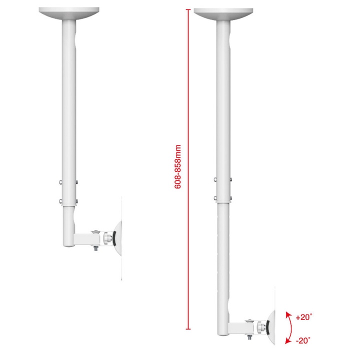 Кронштейн UniTeki LCD2101NW white - фото 51677412