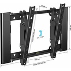 Кронштейн Holder для телевизора T3929-B черный 22-47 макс.45кг настенный наклон - фото 51683069 Кронштейн Holder для телевизора T3929-B черный 22-47 макс.45кг настенный наклон - фото 51683069